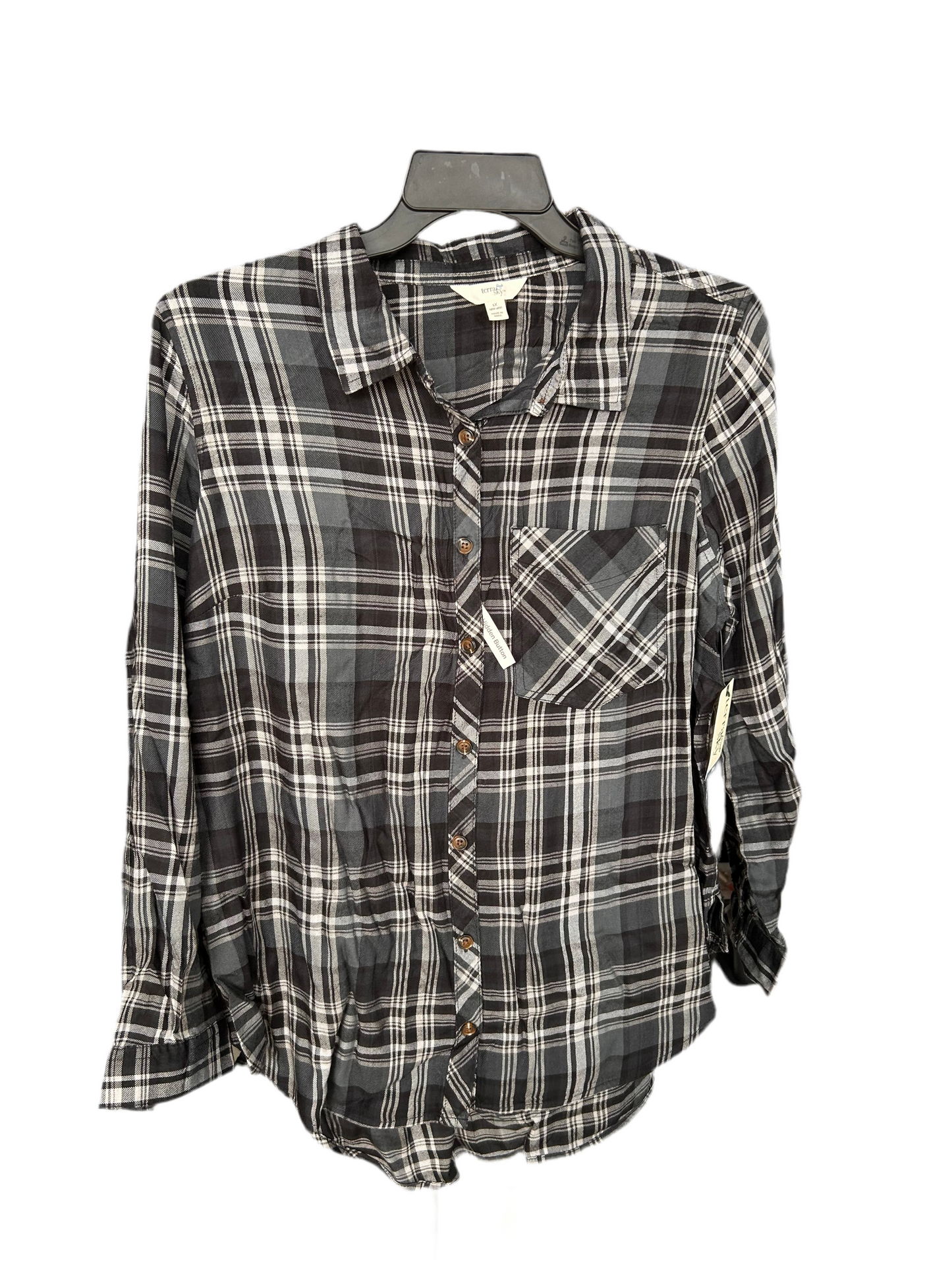 Terra Sky Long-Sleeved Button Up